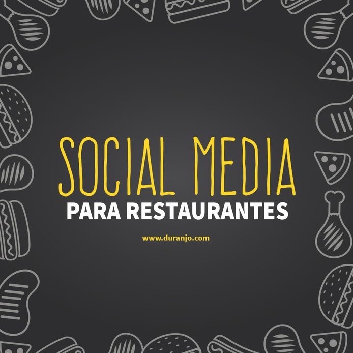 Social Media para restaurantes