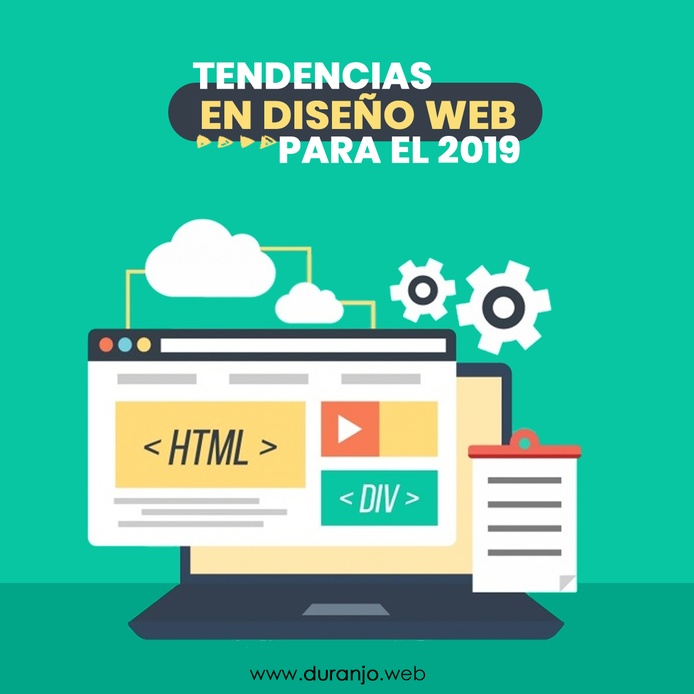 Tendencias en diseño web para el 2019